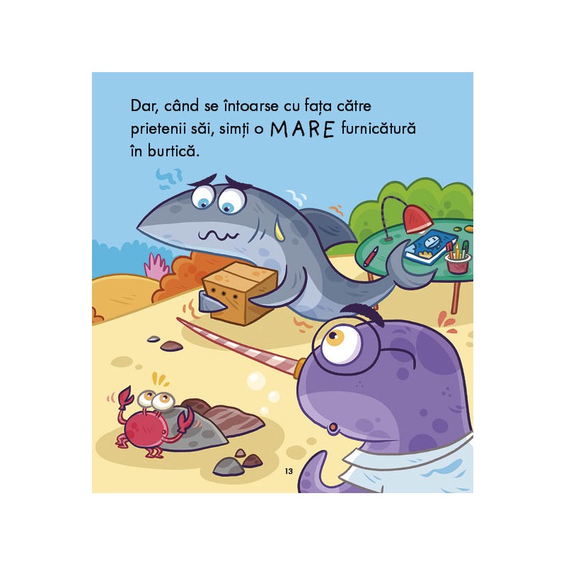 Oceanul Emoțiilor - Rechinul se simte timid – Carte pentru copii