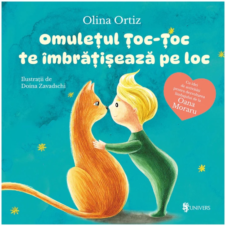 Omuletul Toc-Toc te imbratiseaza pe loc, Olina Ortiz – Carte pentru copii