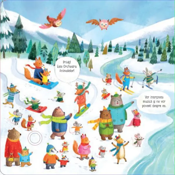 Orchestra Animalelor canta Beethoven (Usborne) – Carte pentru copii