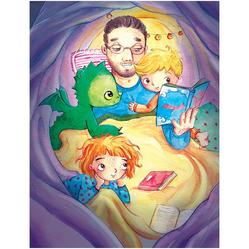 Paffi - puiul de dragon aducător de noroc – Carte pentru copii