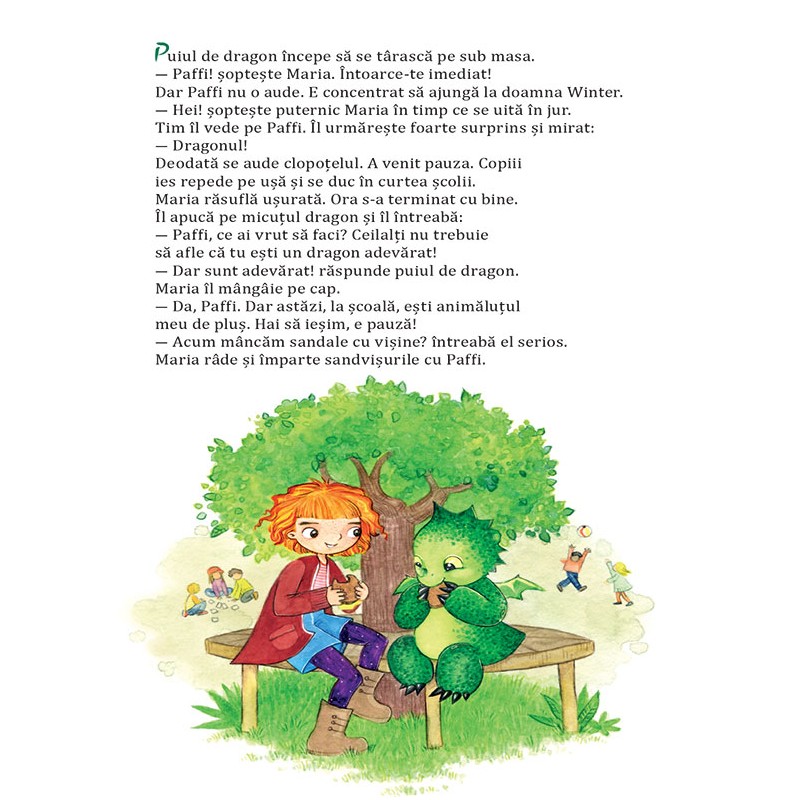 Paffi. Puiul de dragon la școală – Carte pentru copii