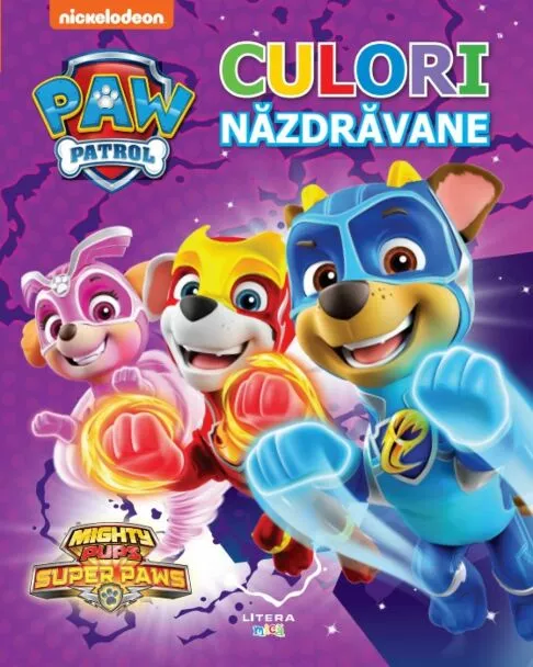 Patrula Catelusilor. Culori nazdravane – Carte pentru copii