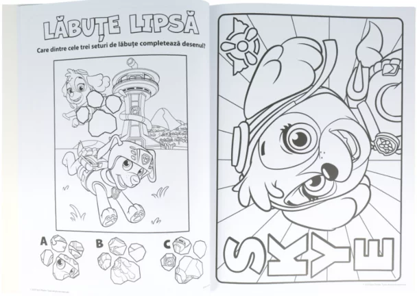 Patrula Cățelușilor. Gata de acțiune! (conține 4 creioane cerate) – Carte pentru copii