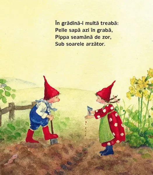 Pippa si Pelle in gradina – Carte pentru copii