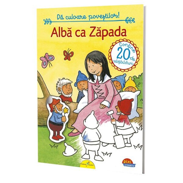 Pixi Creativ. Alba ca zapada – Carte pentru copii