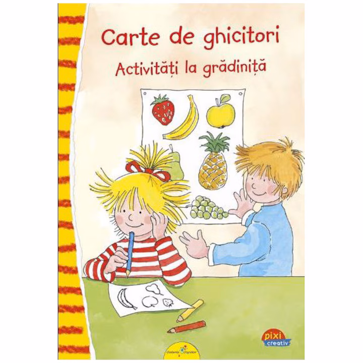 PIXI CREATIV. Carte de ghicitori: Activități la grădiniță – Carte pentru copii