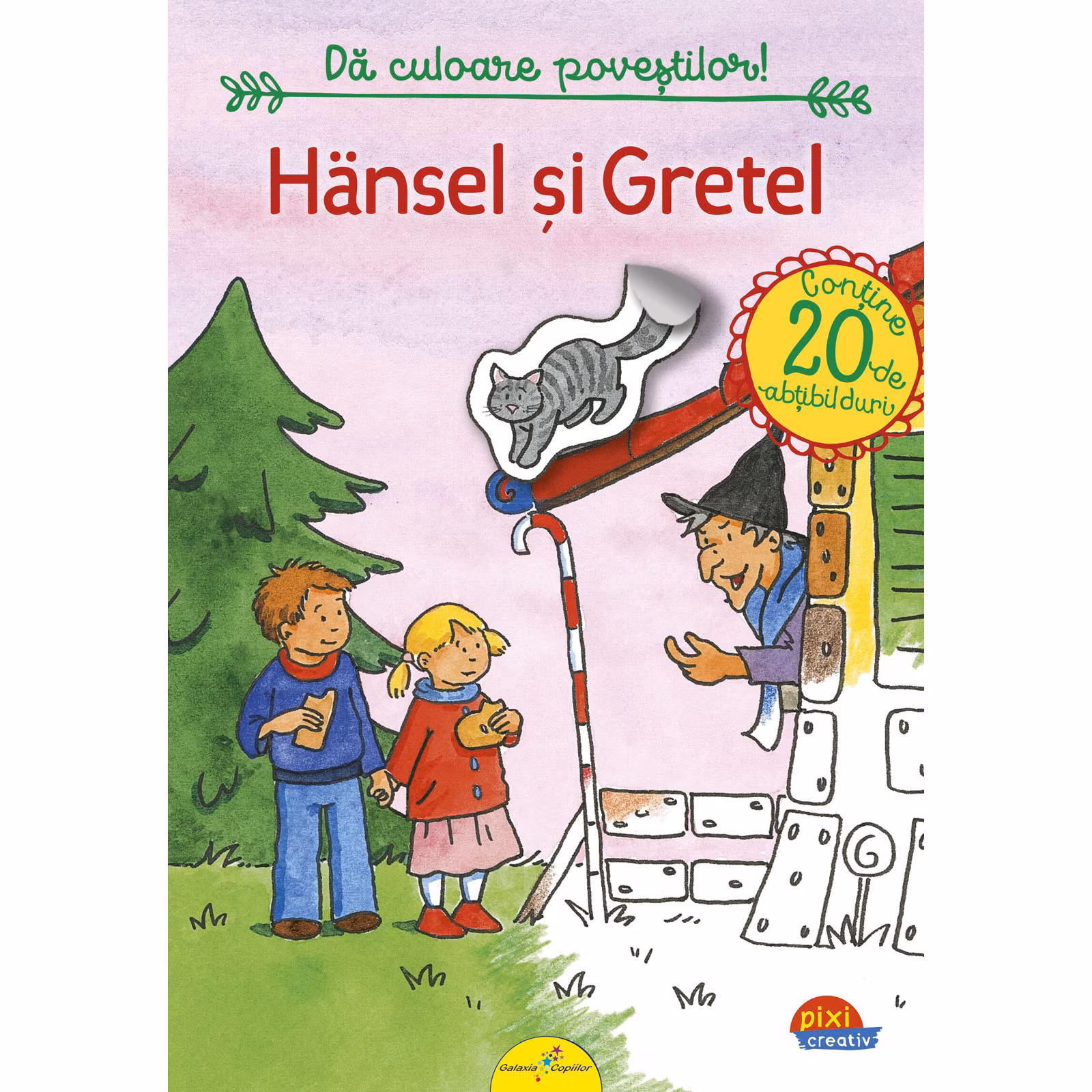 Pixi Creativ. Hansel si Gretel – Carte pentru copii