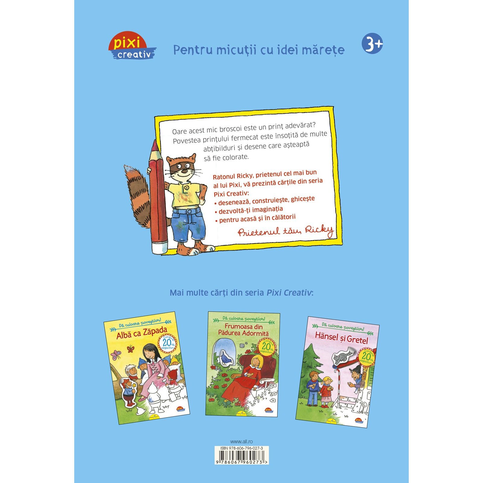 Pixi Creativ. Printul fermecat – Carte pentru copii