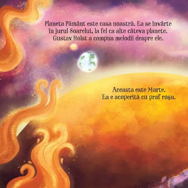 Planetele (Usborne) - carte muzicala – Carte pentru copii