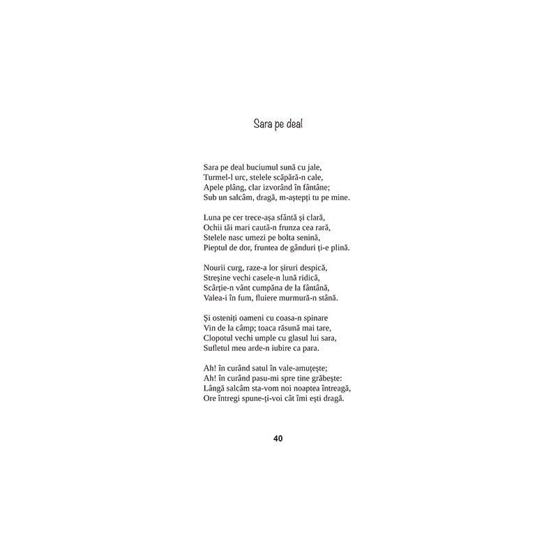Poezii - Mihai Eminescu – Carte pentru copii