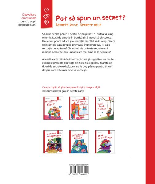 Pot sa spun un secret? – Carte pentru copii