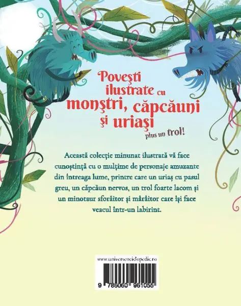 Povesti ilustrate cu monstri, capcauni si uriasi (Usborne) – Carte pentru copii