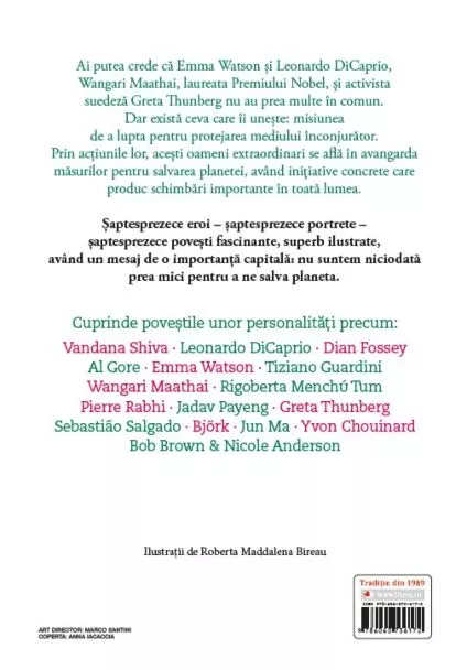 Povesti pentru fete si baieti care vor sa salveze lumea – Carte pentru copii