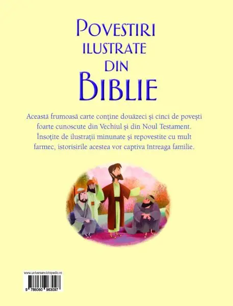 Povestiri ilustrate din Biblie (Usborne) – Carte pentru copii
