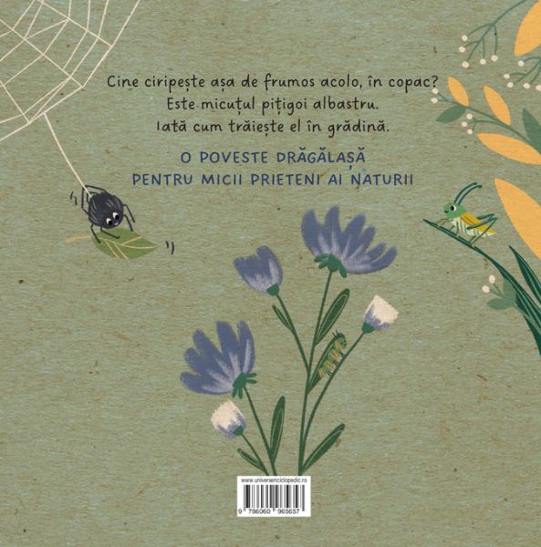 Prietenii mei din gradina. Micutul pitigoi – Carte pentru copii