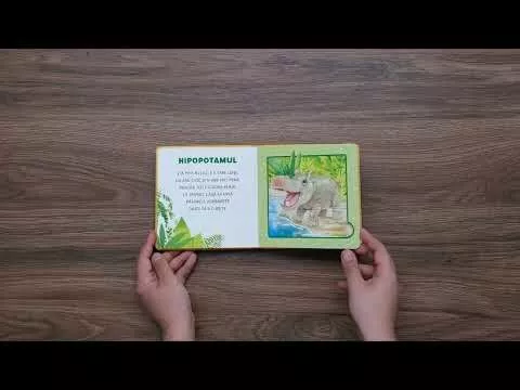 Prima mea carte cu puzzle. Animale salbatice – Carte pentru copii