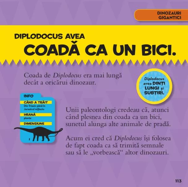 Prima mea carte despre dinozauri – Carte pentru copii