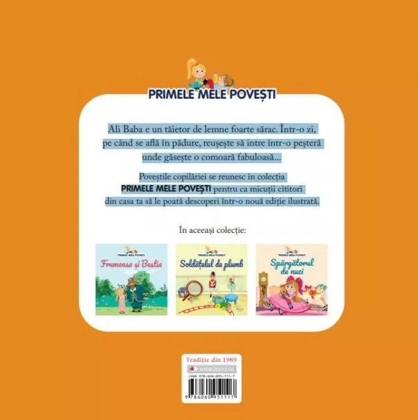 Primele mele povesti. Ali Baba si cei patruzeci de hoti – Carte pentru copii