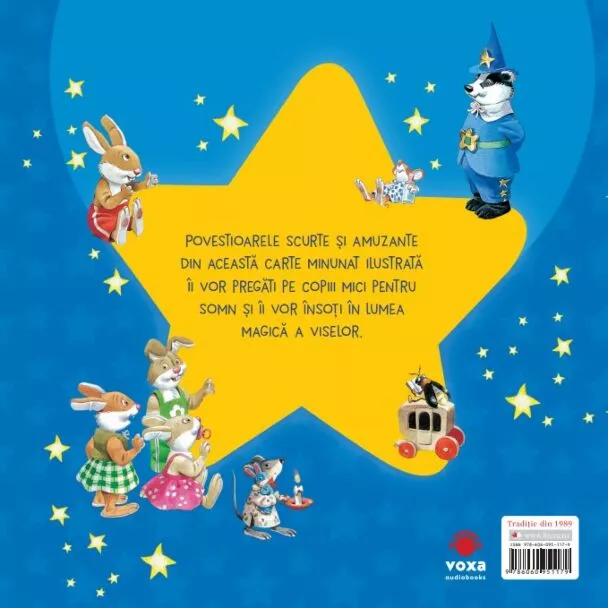 Primele mele povesti de noapte buna ilustrate de Tony Wolf – Carte pentru copii