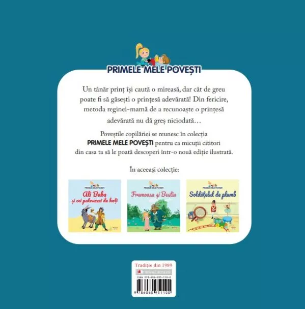 Primele mele povesti. Printesa si bobul de mazare – Carte pentru copii