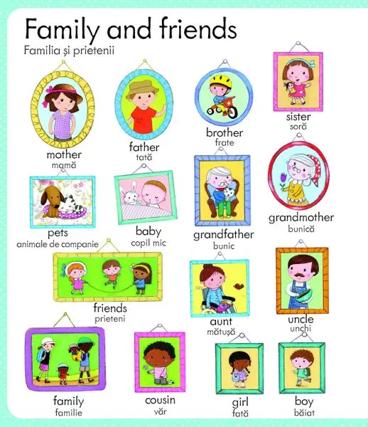 Primul meu dictionar englez-roman (Usborne) – Carte pentru copii