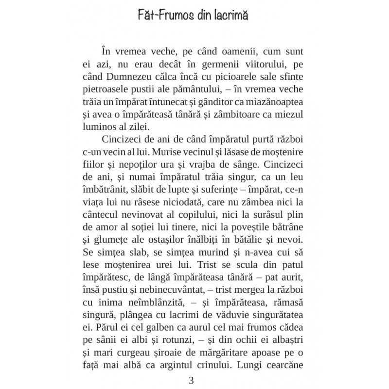 Proză - Mihai Eminescu – Carte pentru copii