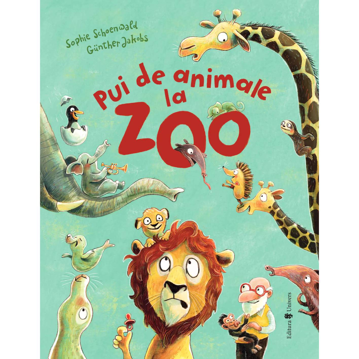 Pui de animale la zoo, Sophie Schoenwald – Carte pentru copii