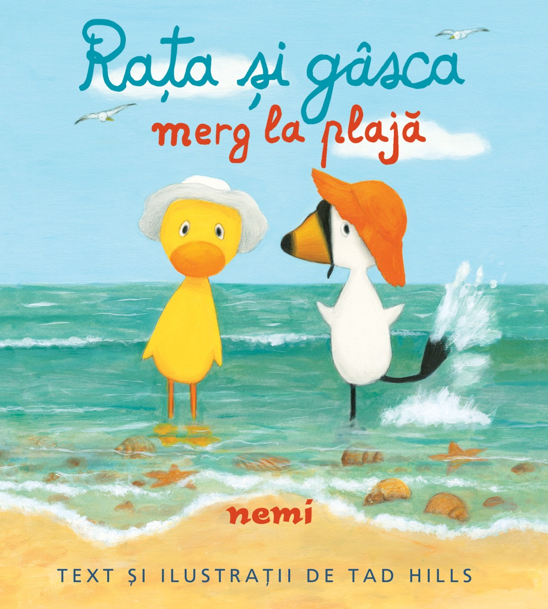 Rața și gâsca merg la plajă