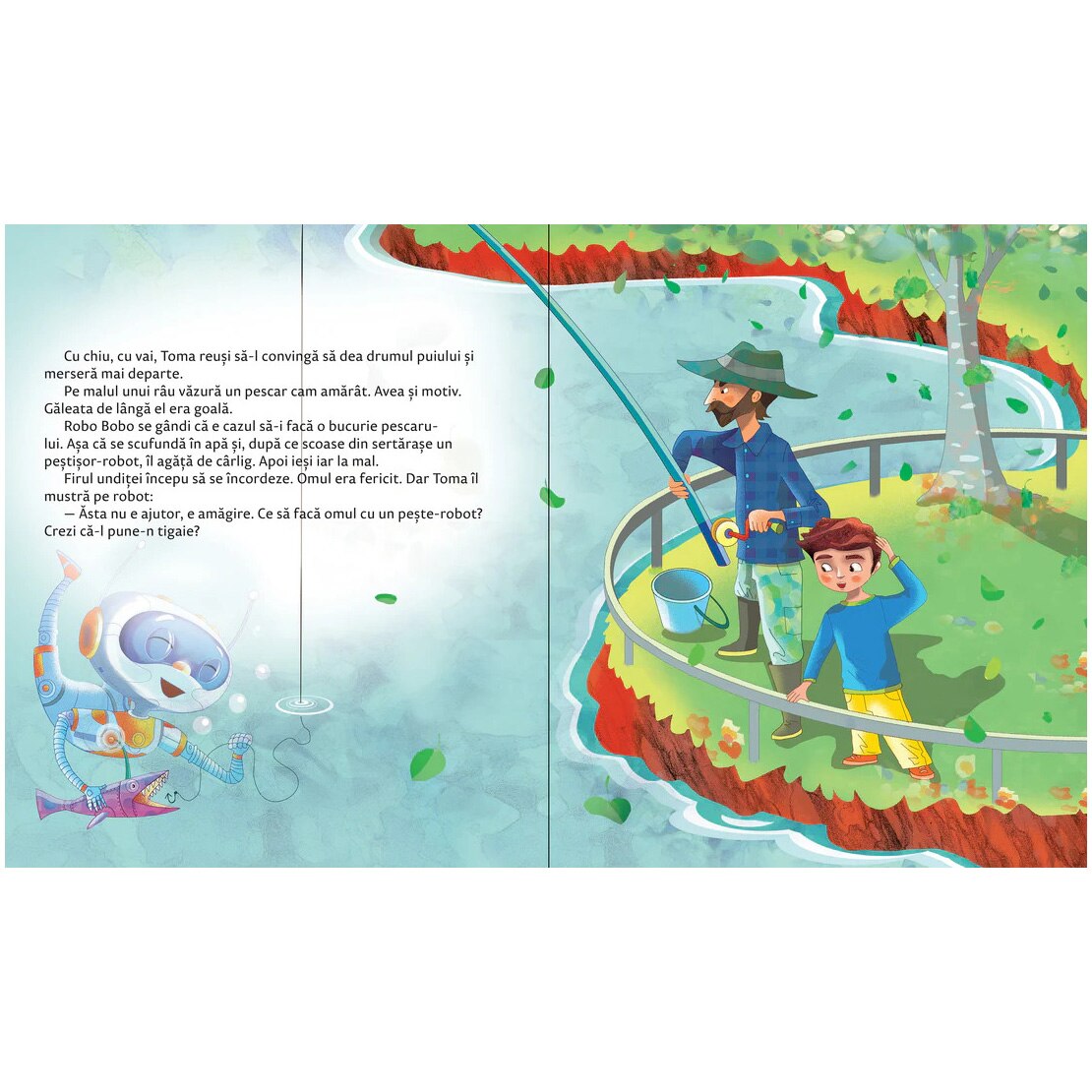 Robo Bobo ajuta pe toata lumea, Olina Ortiz – Carte pentru copii