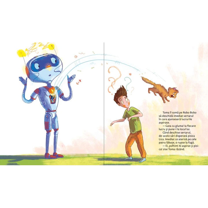 Robo Bobo face ordine in camera, Olina Ortiz – Carte pentru copii