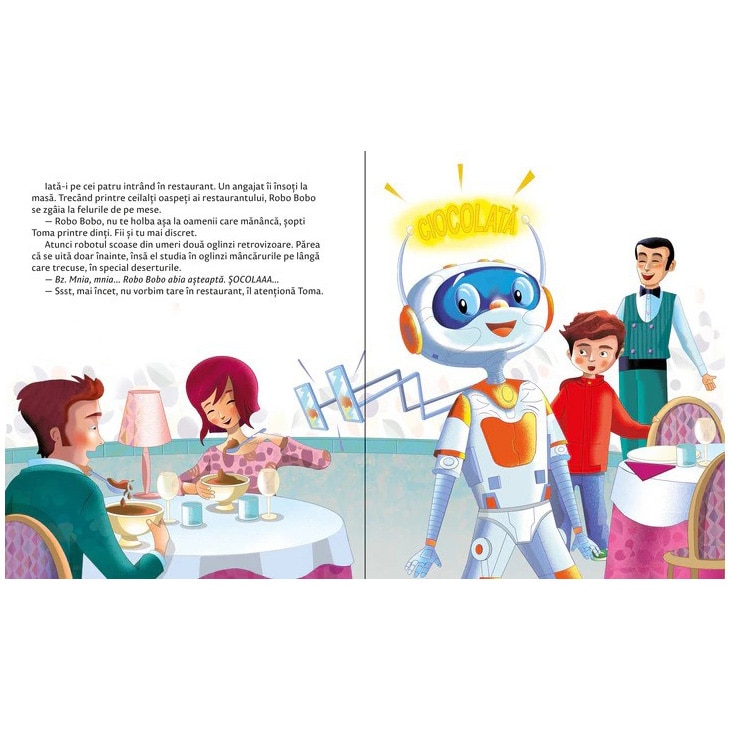 Robo Bobo invata bunele maniere - vol. 8, Olina Ortiz – Carte pentru copii