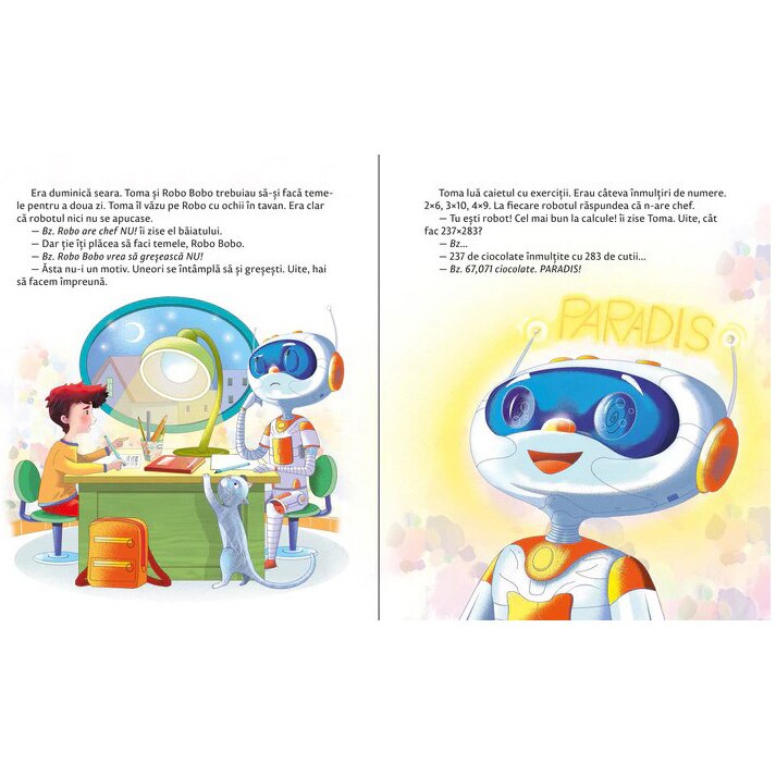 Robo Bobo n-are chef - vol. 7, Olina Ortiz – Carte pentru copii