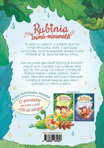 Rubinia Inima-minunata. Raul disparut – Carte pentru copii
