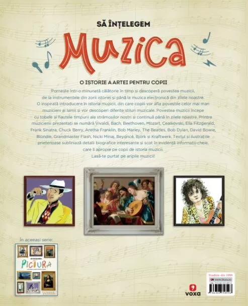 Sa intelegem muzica. O istorie a artei pentru copii – Carte pentru copii