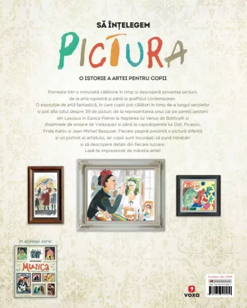 Sa intelegem pictura. O istorie a artei pentru copii – Carte pentru copii