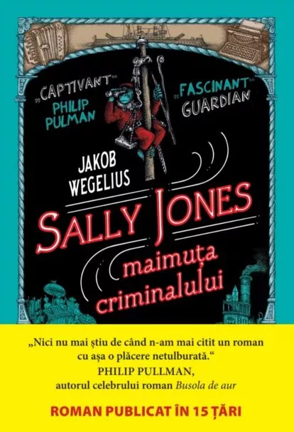 Sally Jones. Maimuta criminalului – Carte pentru copii