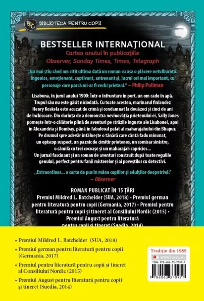 Sally Jones. Maimuta criminalului – Carte pentru copii