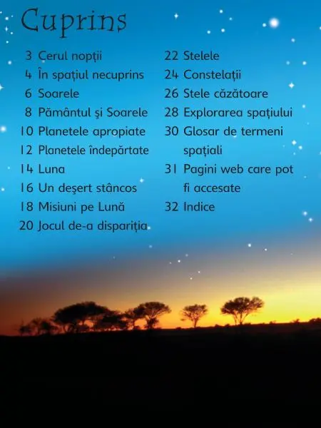 Soarele, Luna si Stelele (Usborne) – Carte pentru copii