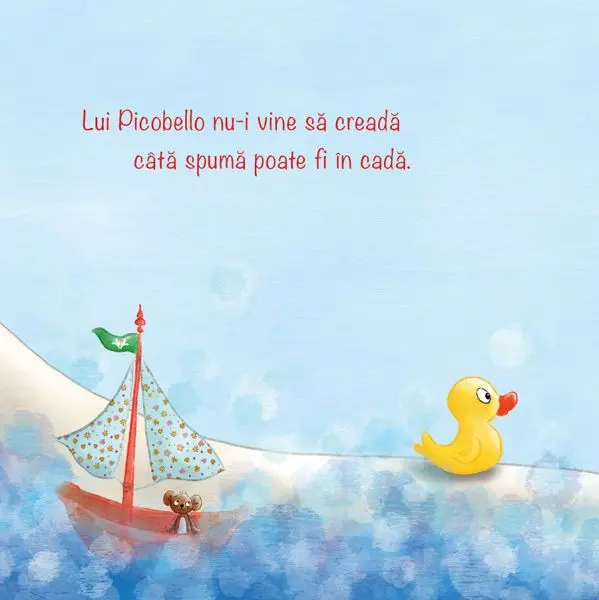 Soricelul Picobello. Aventuri in cada plina cu spuma – Carte pentru copii