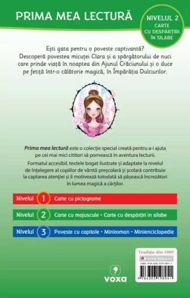 Spargatorul de nuci (Nivelul 2 Carte cu despartiri in silabe) – Carte pentru copii