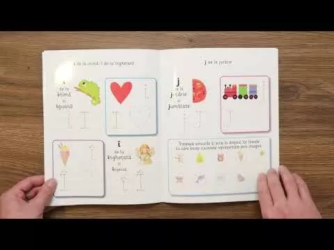 Stiu sa scriu. Alfabetul – Carte pentru copii