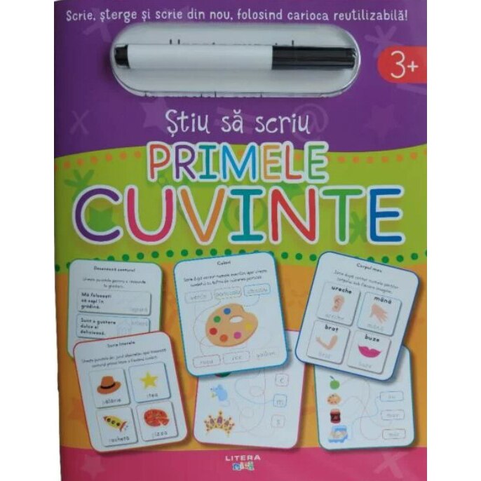 Stiu sa scriu. Primele cuvinte – Carte pentru copii