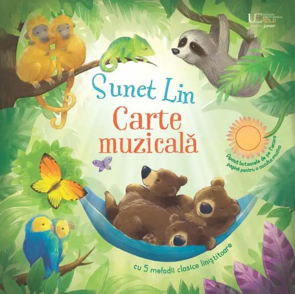 Sunet Lin. Carte muzicala (Usborne)