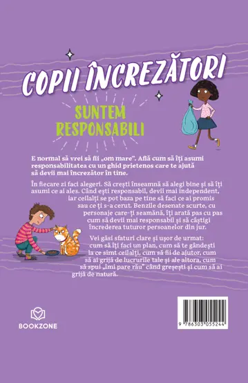 Suntem responsabili – Carte pentru copii
