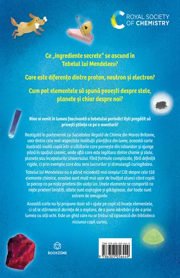 Tabelul periodic pentru copii isteti – Carte pentru copii