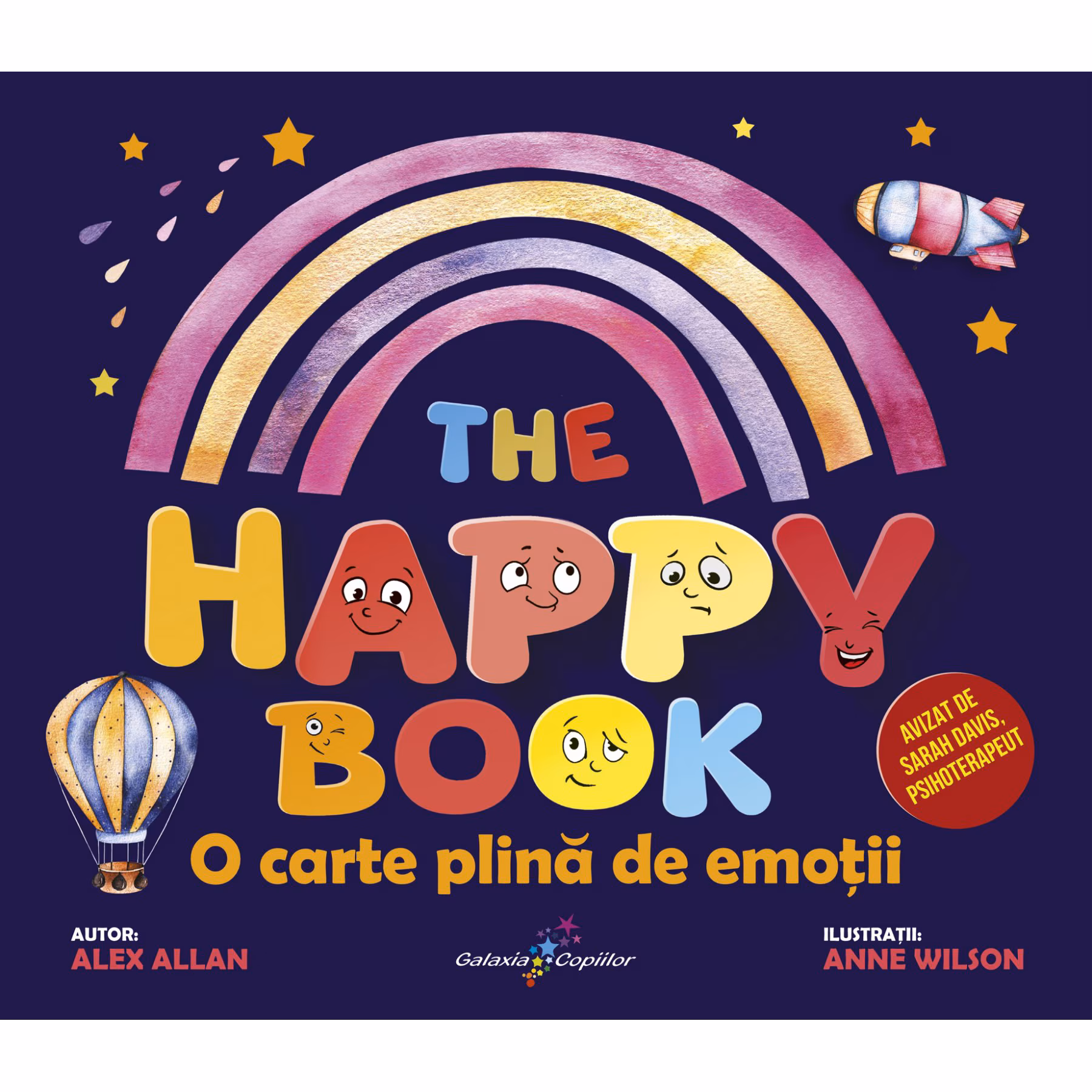 The Happy Book, Alex Allan – Carte pentru copii