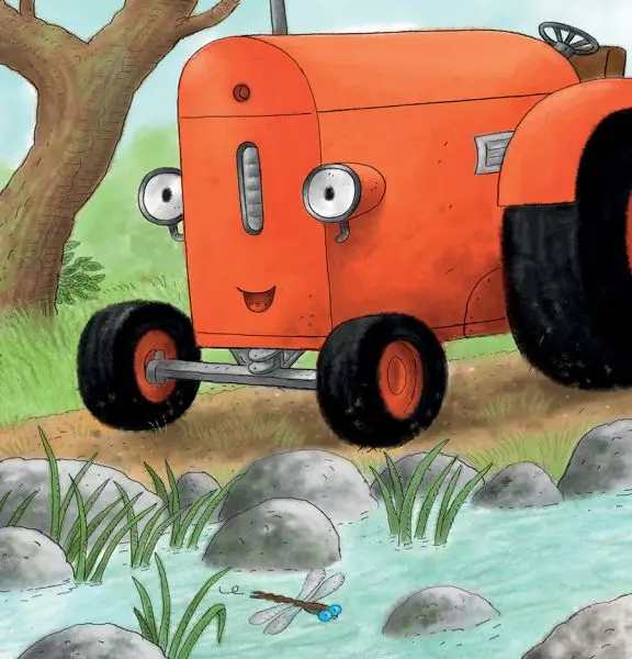 Tractorasul descopera iarna – Carte pentru copii