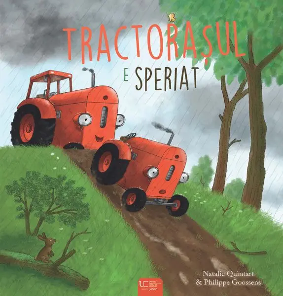 Tractorasul este speriat