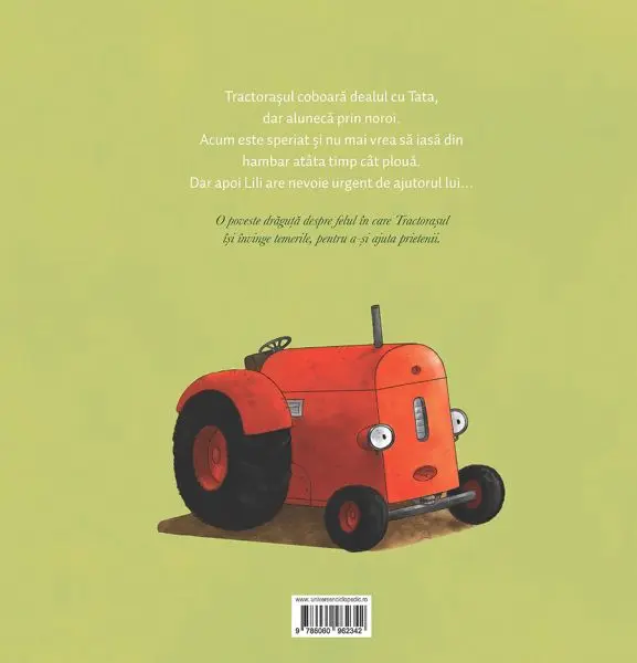 Tractorasul este speriat – Carte pentru copii