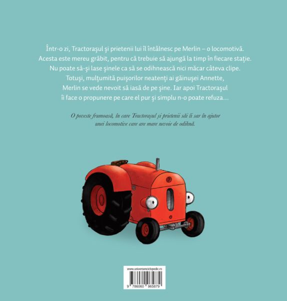 Tractorasul si locomotiva Merlin – Carte pentru copii